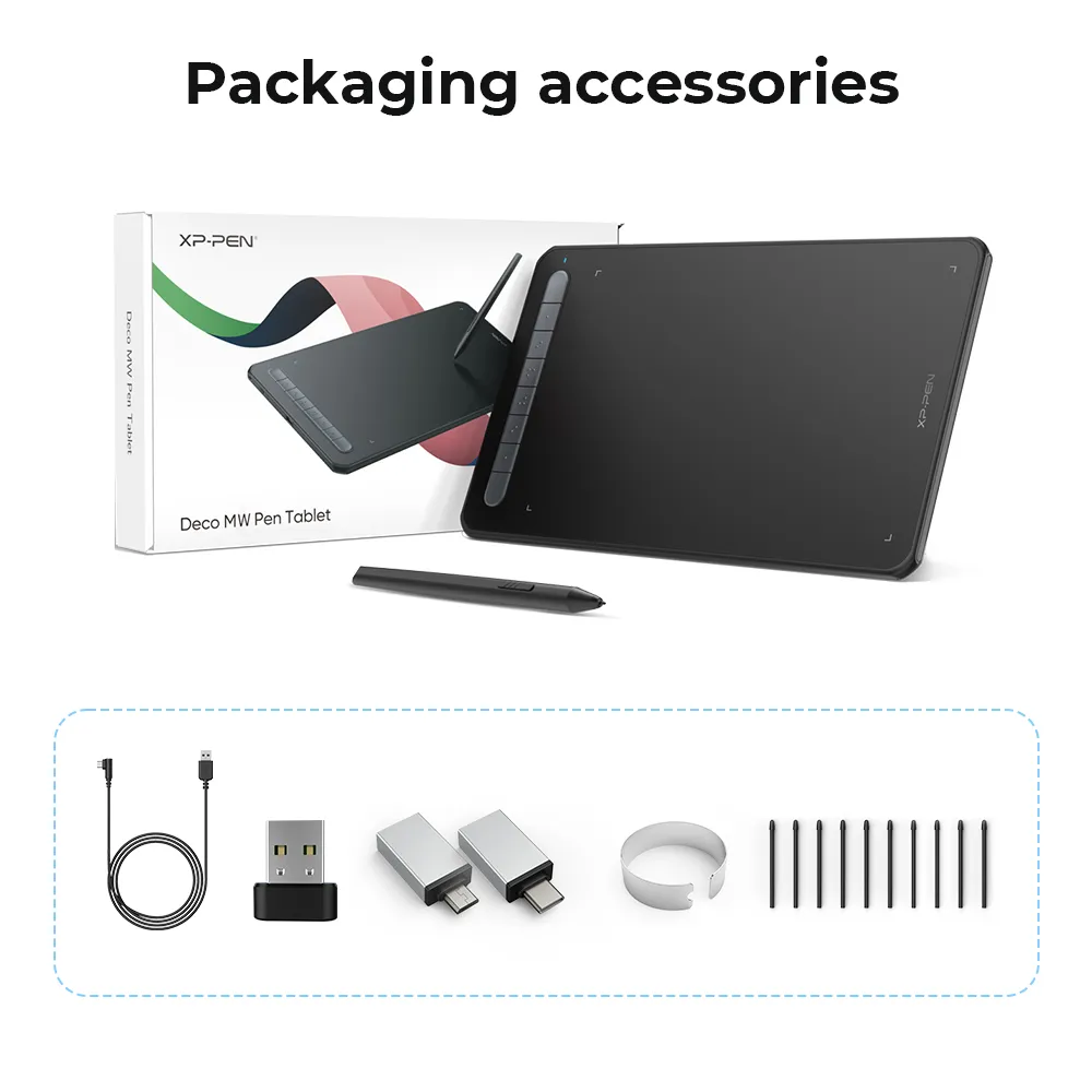 Deco MW 8x5 Inch Bluetooth Drawing Tablet | XPPen US Official Store