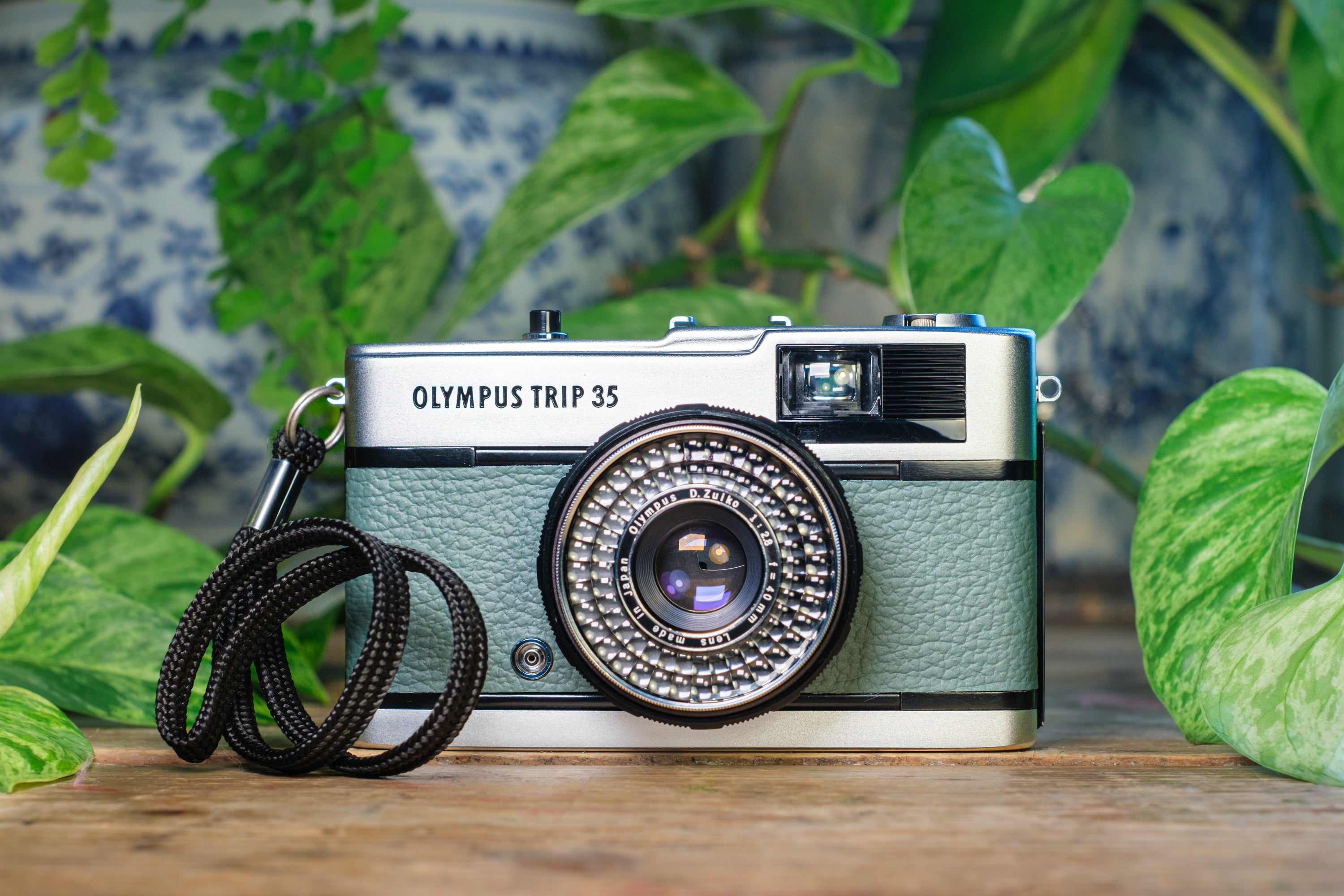 Olympus Trip 35 - Forest Slate Green | Lovingly Refurbished and Fully