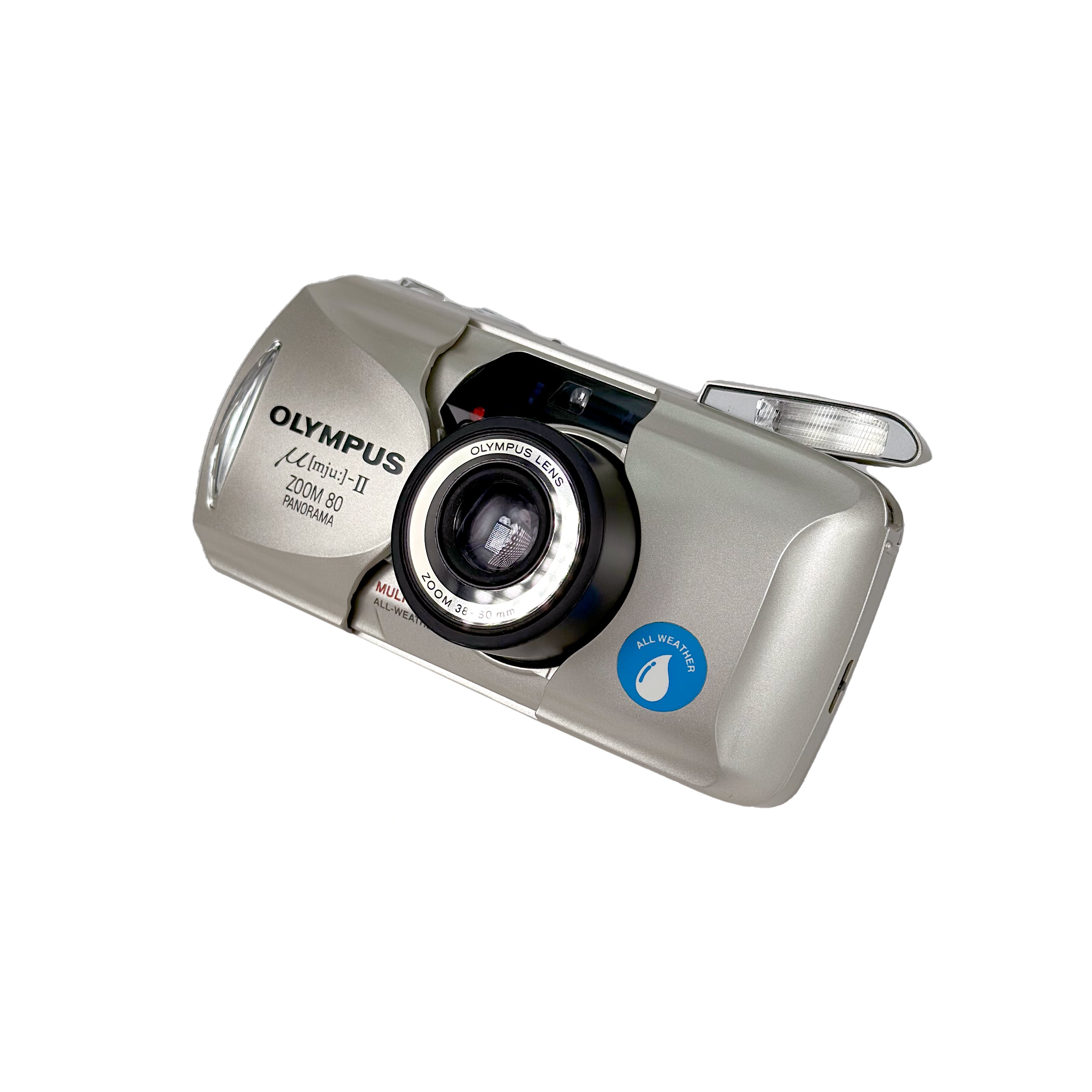 Olympus Mju II Zoom 80 Panorama Quartzdate – Retro Camera Shop