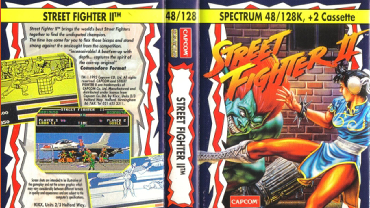 Obscure Port of Street Fighter II: The World Warrior - ZX Spectrum