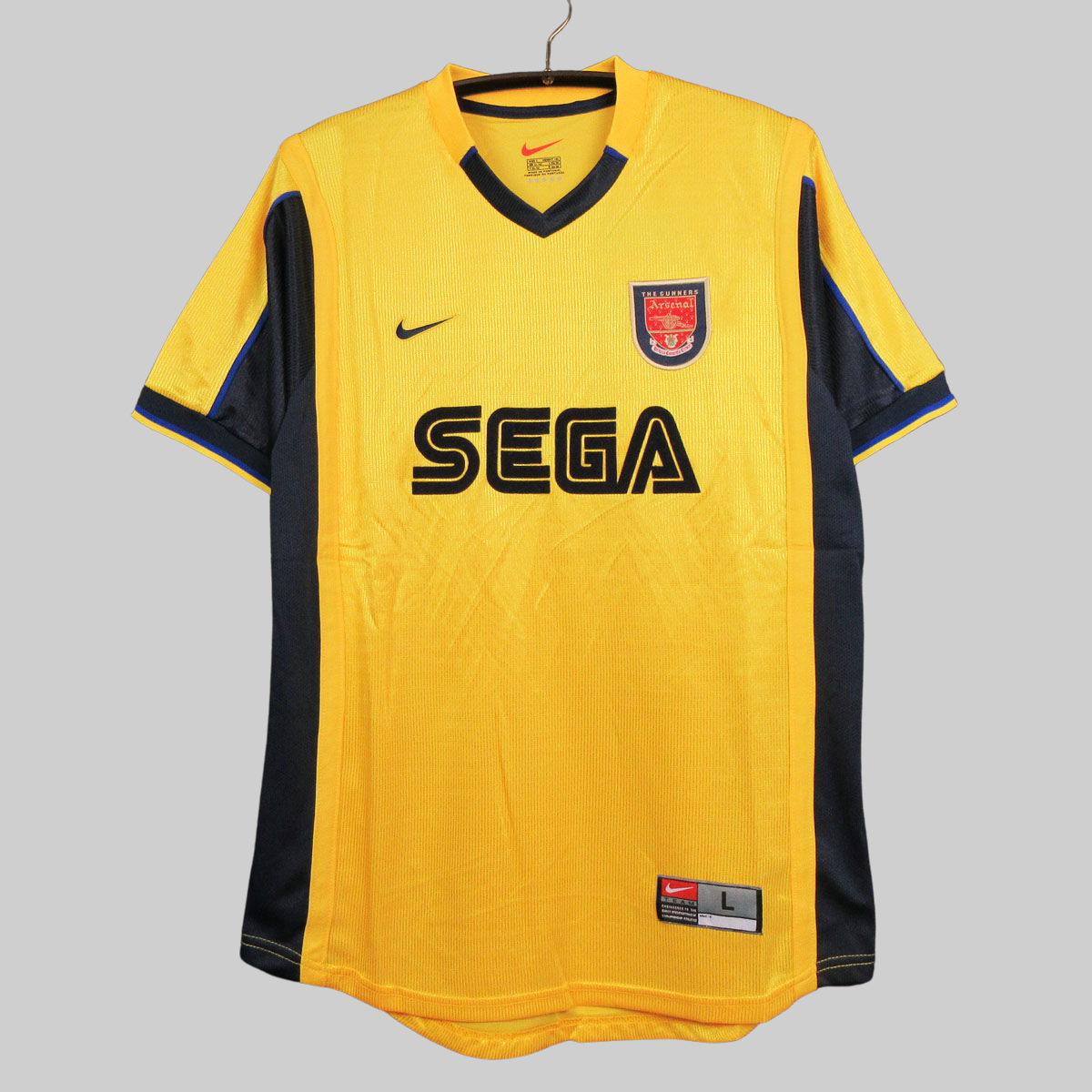 Arsenal 'Henry 14' 1991-2000 'Sega' Premier League Retro Jersey