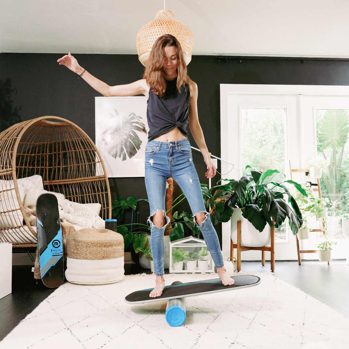 REVBALANCE Swell 2.0 SUP and Surf Balance Board Trainer