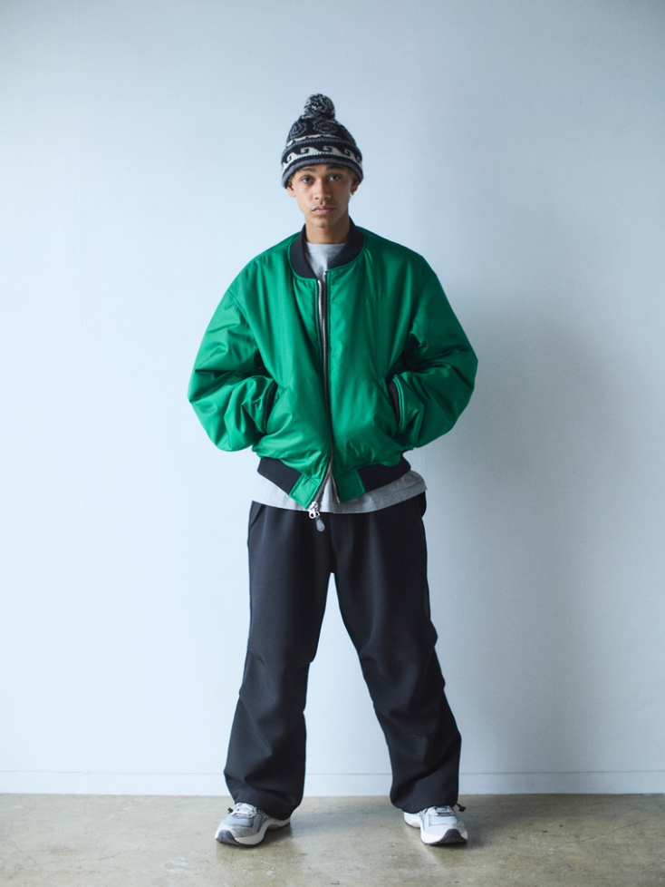 SEDAN ALL-PURPOSE/Reversible CORDURA Flight Jacket(SBlack x Green