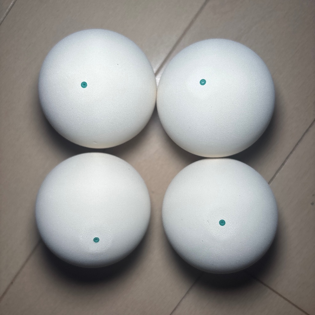 2026年3月上旬入荷予定】【訳あり】軟式 ソフトテニスボール 練習球 72