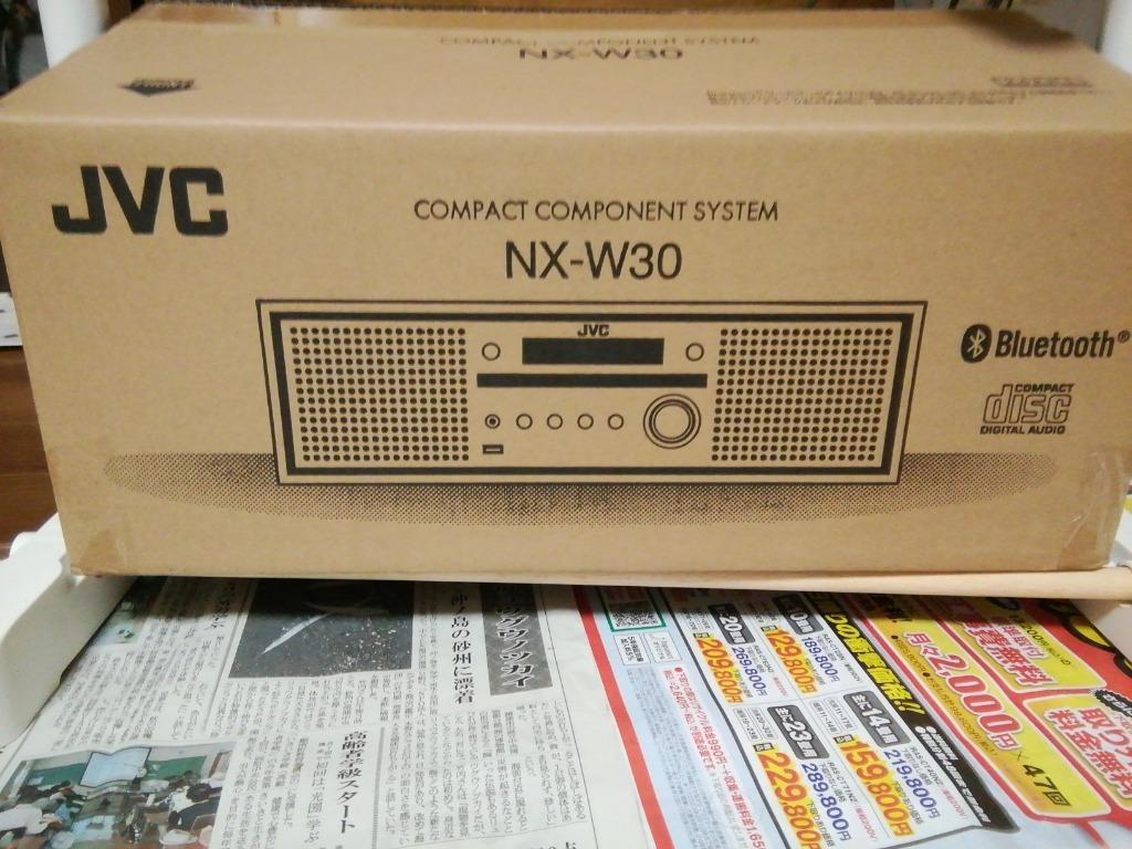 JVC コンポ NX-W30 コンパクトコンポーネントシステム : 卸直売スリー1
