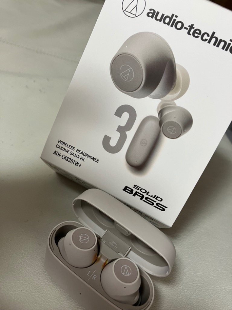 オーディオテクニカ(audio-technica) ATH-CKS30TW+/BG ライトベージュ