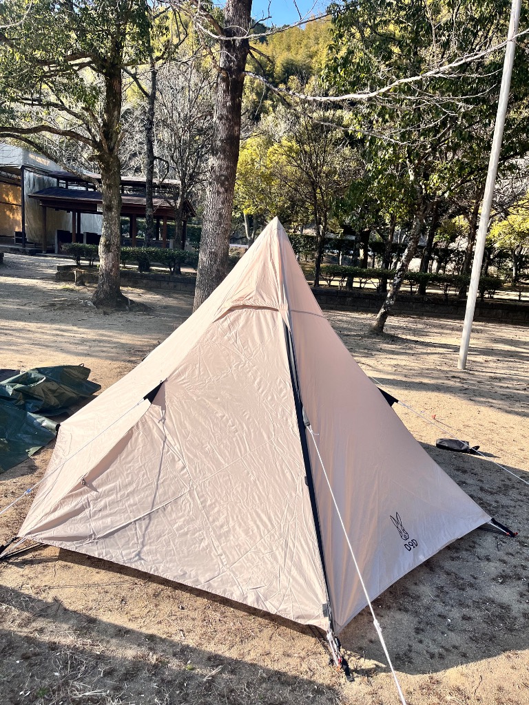 DOD（ディオーオーディー） テント 3人用 ワンポールテント ティピー型