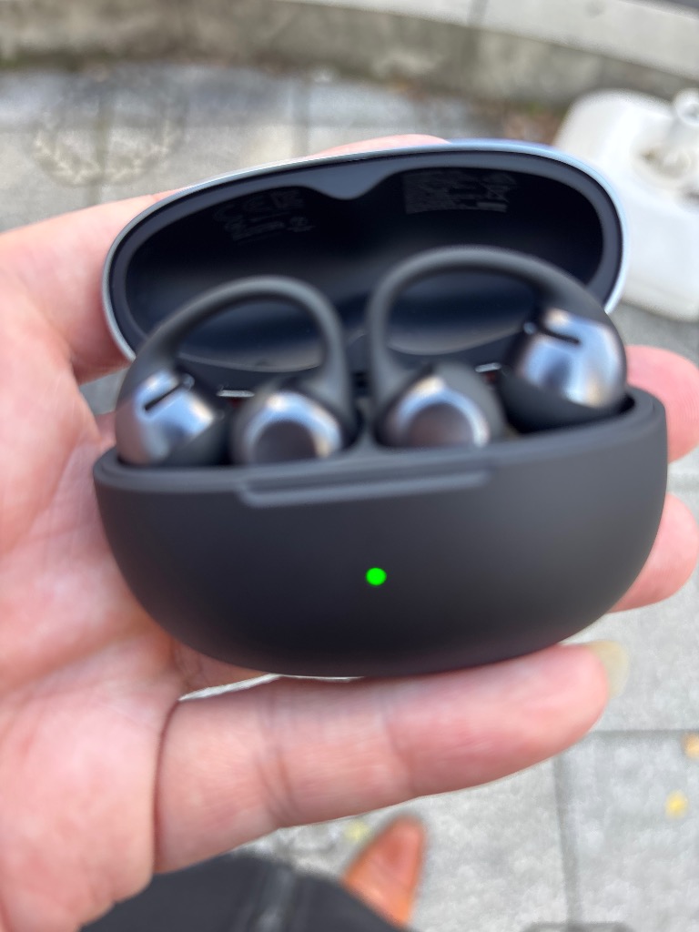 Shokz(ショックス) OPENDOTS ONE Black SKZ-EP-000054 イヤーカフ型