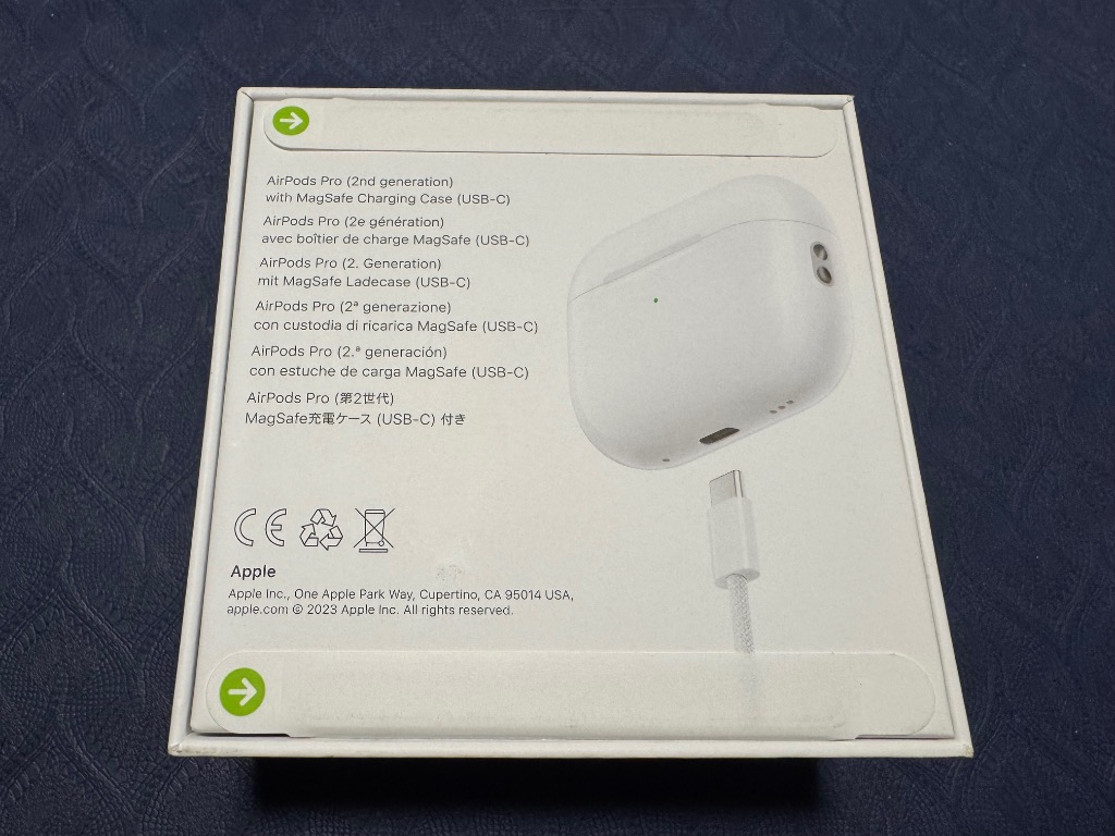 Apple 「訳あり品-外装箱傷あり」新品 AirPods Pro 第2世代 USB-C