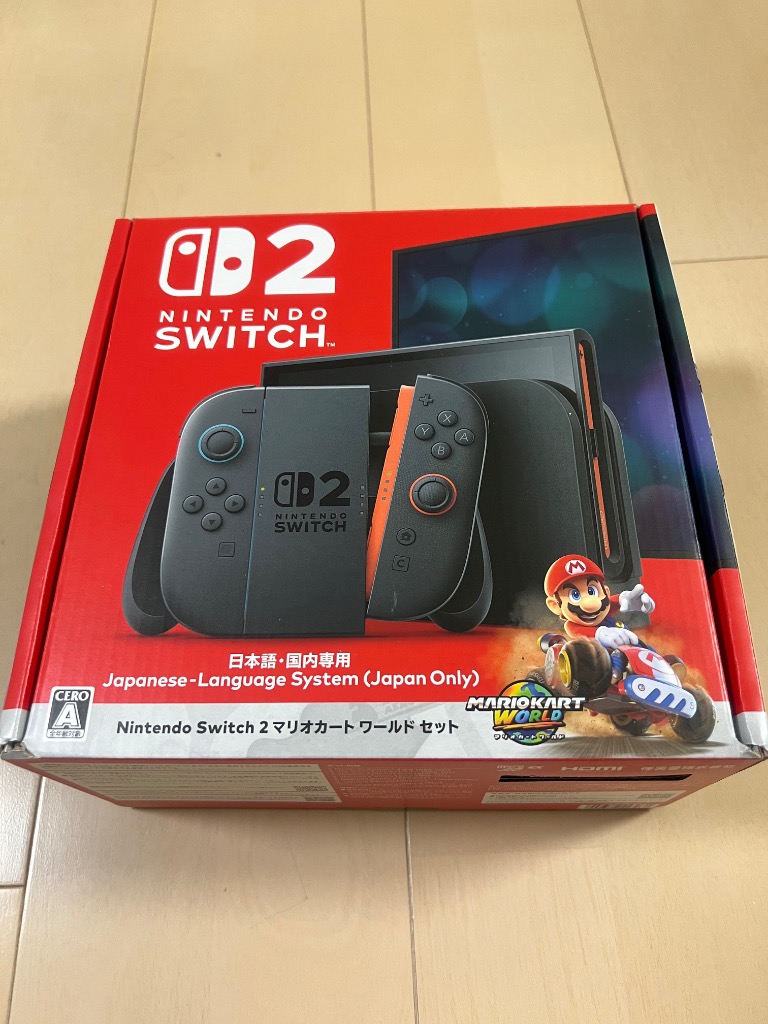 Nintendo Switch 2 マリオカート ワールドセット 日本語・国内専用 BEE