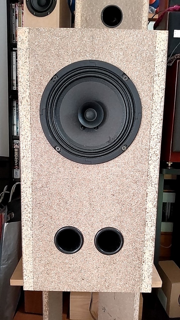 樹脂製 スピーカーバスレフポート2個セット Φ44mm×74mm [ブラック