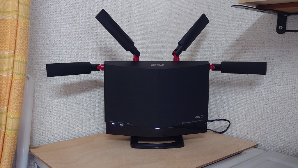 BUFFALO バッファロー 無線ルーターWXR-5700AX7P リテール品(正規製品