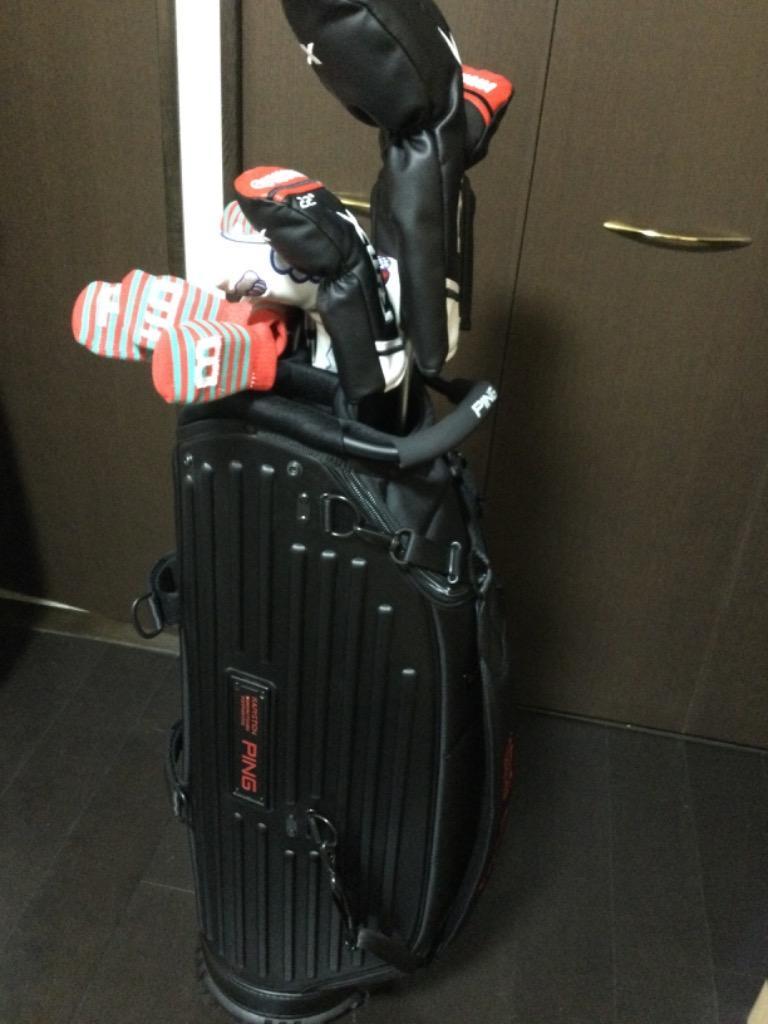 PING PING キャディバッグ ONE POCKET CB-P211 35540-01（ブラック