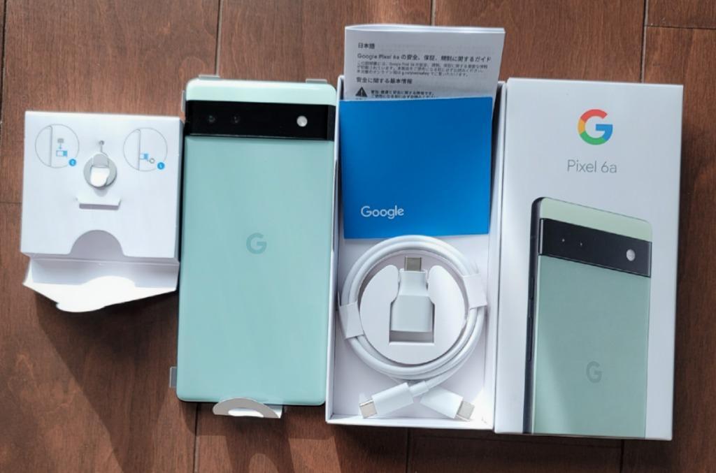 Google Pixel 6a 6.1インチ メモリー6GB ストレージ128GB Sage Google