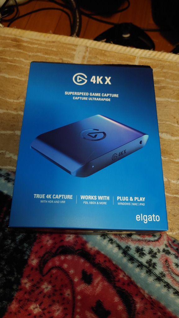 Elgato GAME CAPTURE 4K X ゲームキャプチャー エルガト USBキャプチャ