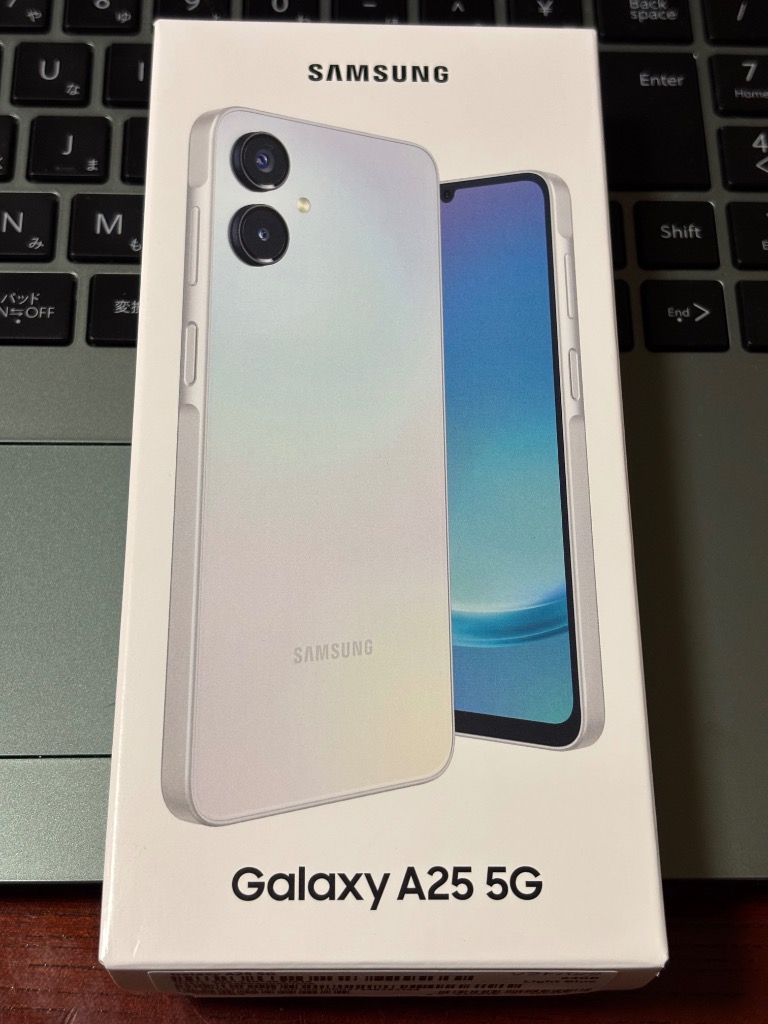 Galaxy A25 5G Light Blue 64GB SIMロック解除済み 新品 未使用品