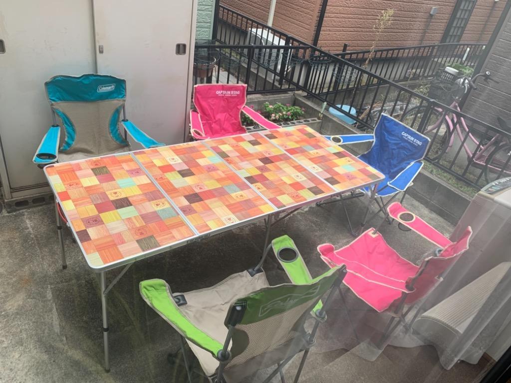 Coleman（コールマン） ナチュラルモザイクリビングテーブル/180プラス