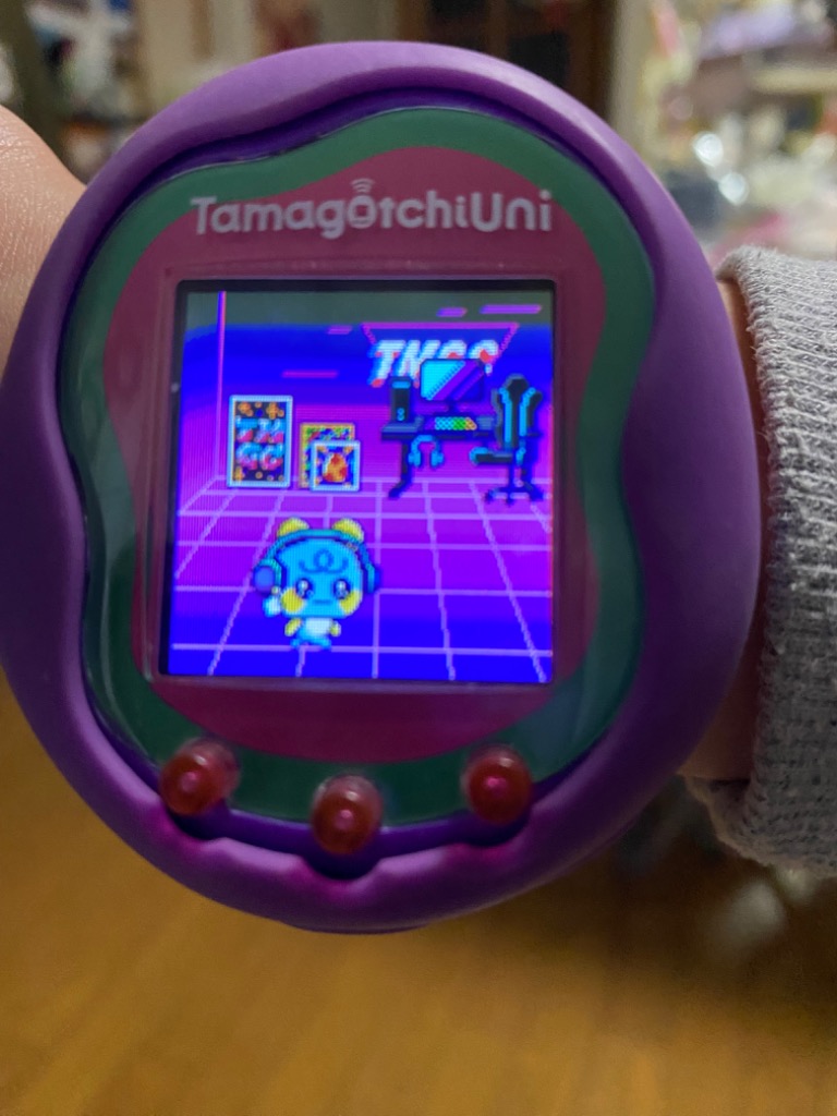 BANDAI バンダイ たまごっち Tamagotchi Uni Purple たまごっち 電子