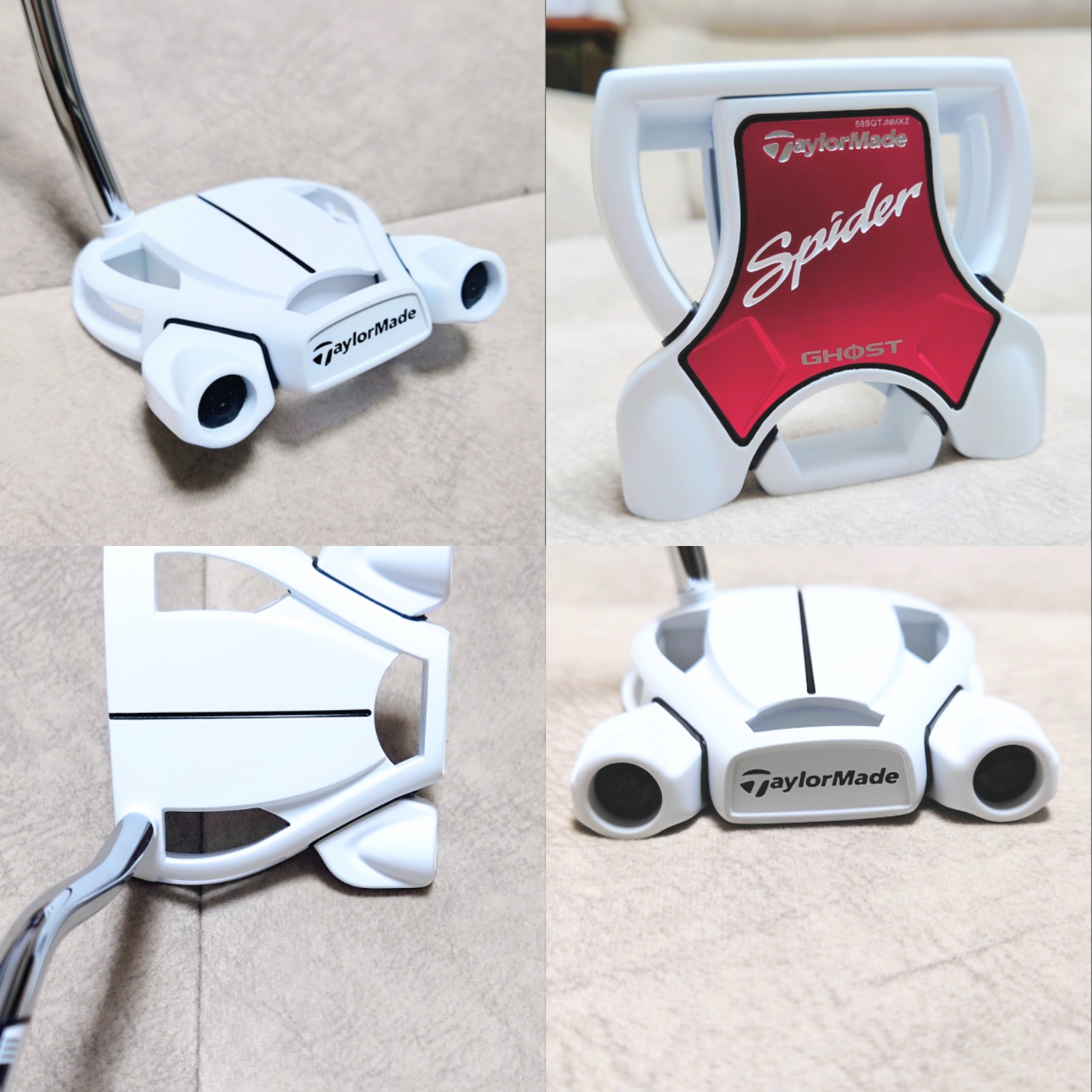 Spider Ghost White パター ダブルベンド | Spider Ghost White Double