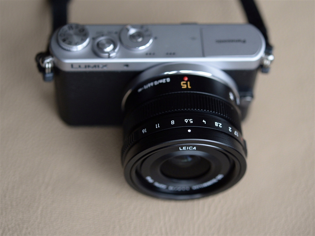 価格.com - 『①GM1に装着』パナソニック LEICA DG SUMMILUX 15mm/F1.7