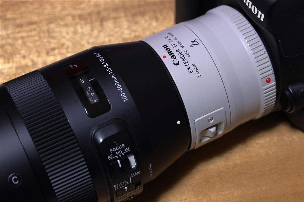 価格.com - 『キヤノンx2エクステンダー蒸着』シグマ 100-400mm F5