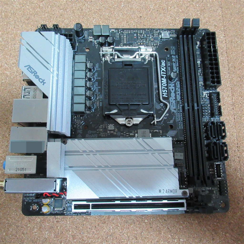 価格.com - ASRock H570M-ITX/ac アイルトン・アレジさんのレビュー