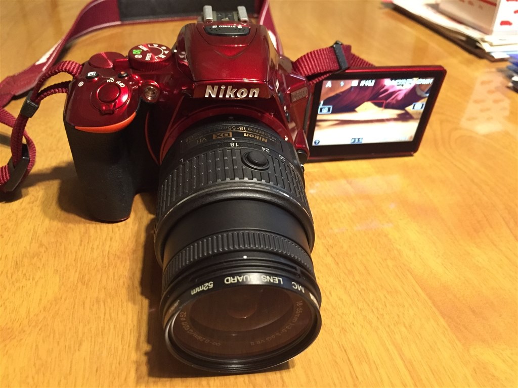 この色に惚れました！』 ニコン D5500 ダブルズームキット [レッド] s