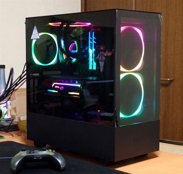 NZXT H510 Elite CA-H510E-B1 [マットブラック/ブラック] レビュー評価