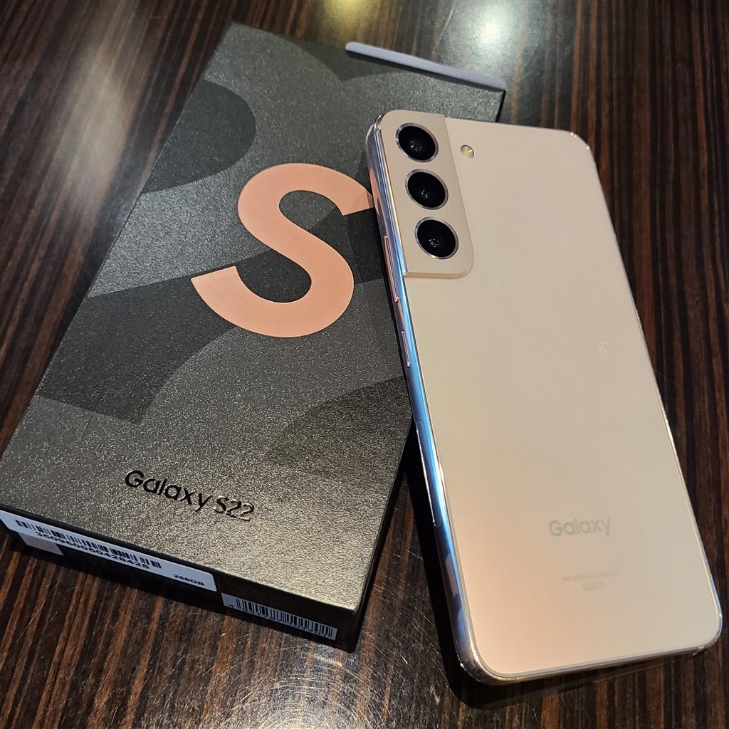 ピンクゴールド最高!』 サムスン Galaxy S22 SCG13 au [ピンクゴールド
