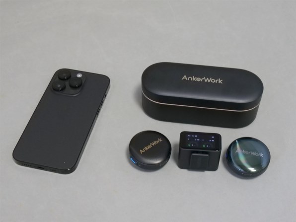 ANKER AnkerWork M650 Wireless Microphone A3320011 [メタリック