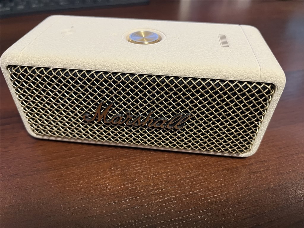 所有欲でも音質面でも満足する一台』 Marshall Emberton II [Cream