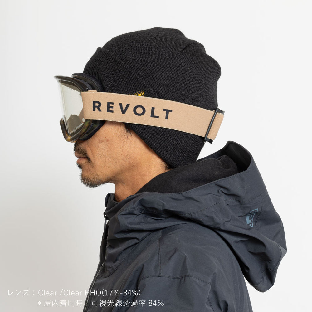 SUPER LIGHT FRAME ] Mat BLK x Tortoise – REVOLT ONLINE STORE