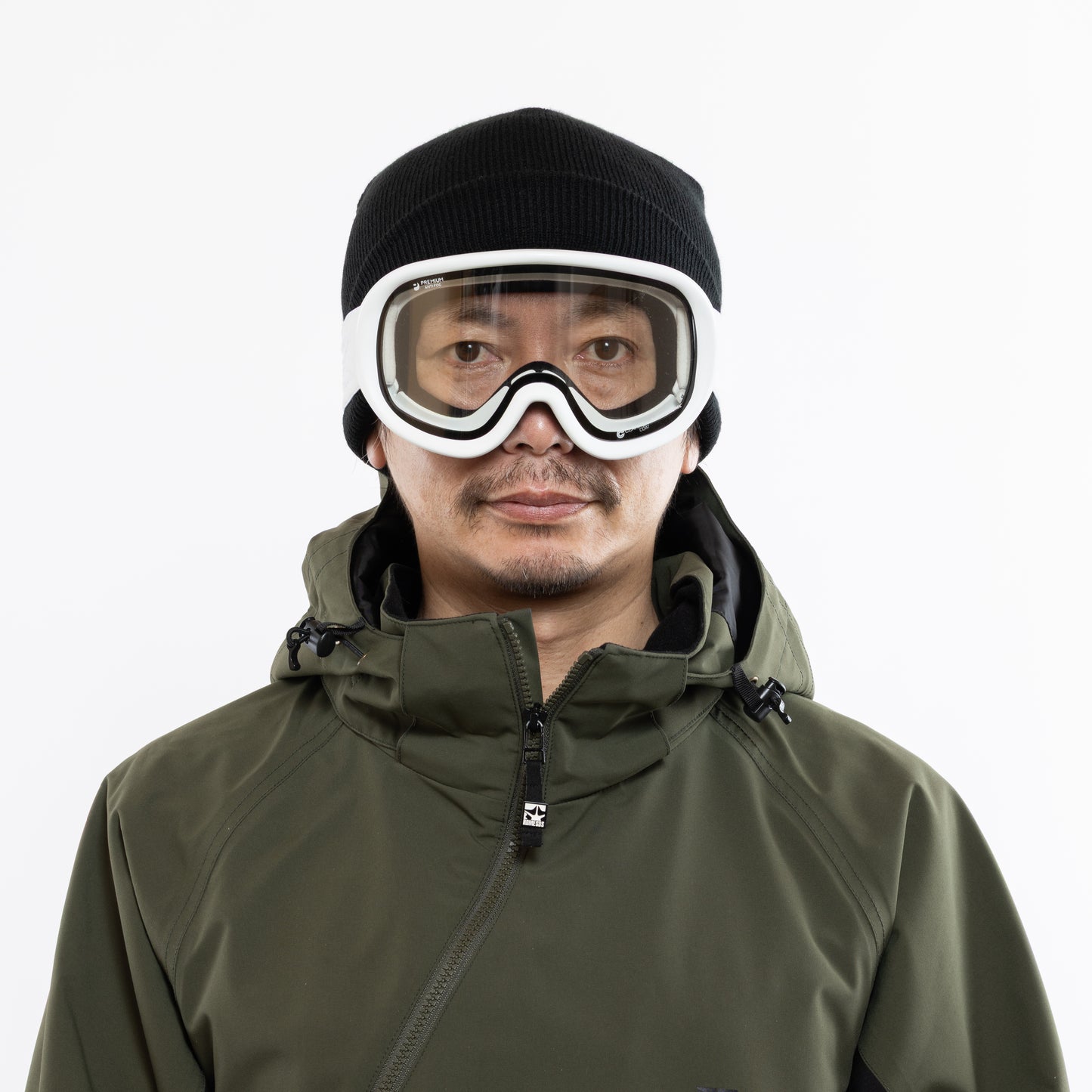 スノーボードゴーグル | SUPER LIGHT FRAME White Gross x Matte