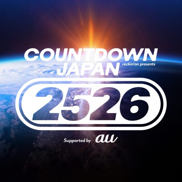 日本最大の年越し音楽フェス「COUNTDOWN JAPAN 25/26」に AKASAKI の