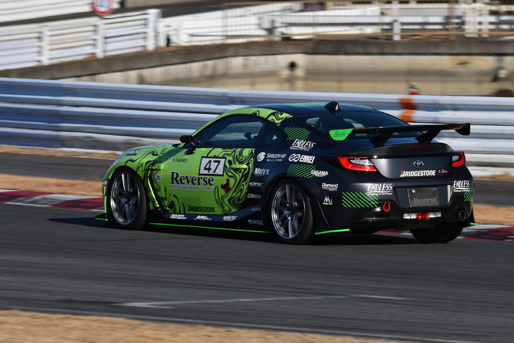 開発は始まったばかり TakakuSPLでタイムを狙う!「リバース ZN8 GR86