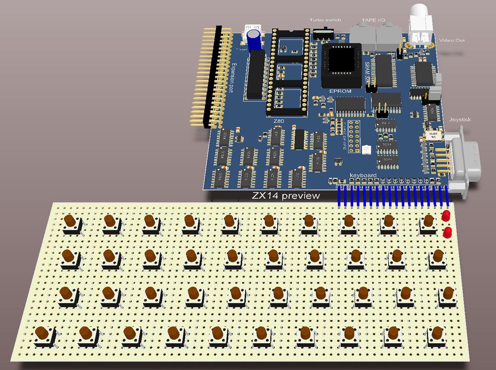 ZX81PLUS35 ZX81 clone - RevSpace
