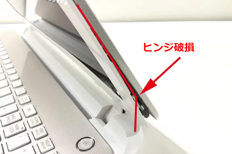 初代 dynabook T45 T55 T65 のヒンジ破損の原因 | リペア研究所ブログ