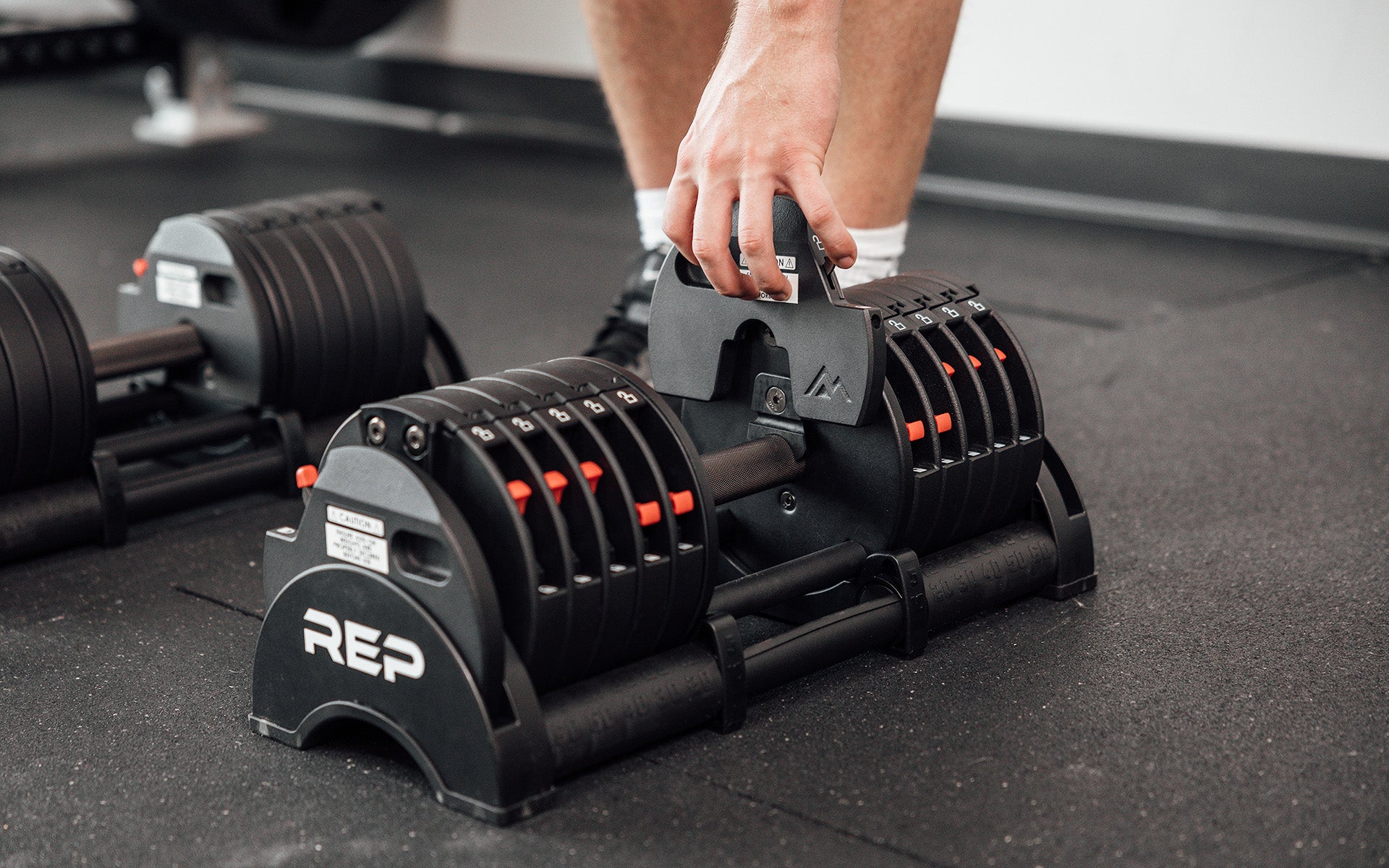 QuickDraw™ | Adjustable Dumbbell (LB) | REP Fitness