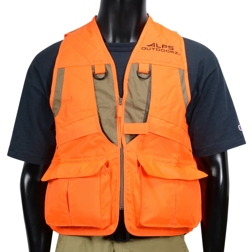 ALPS OutdoorZ ハンティングベスト 狩猟用 セーフティオレンジ S/M