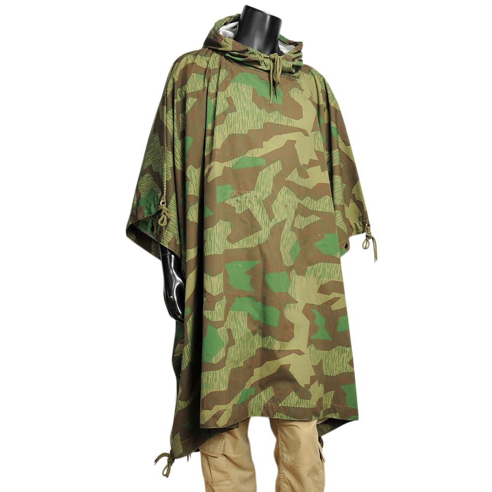 ドイツ軍放出品 ポンチョ 軍幕 Splittermuster スプリンター迷彩柄