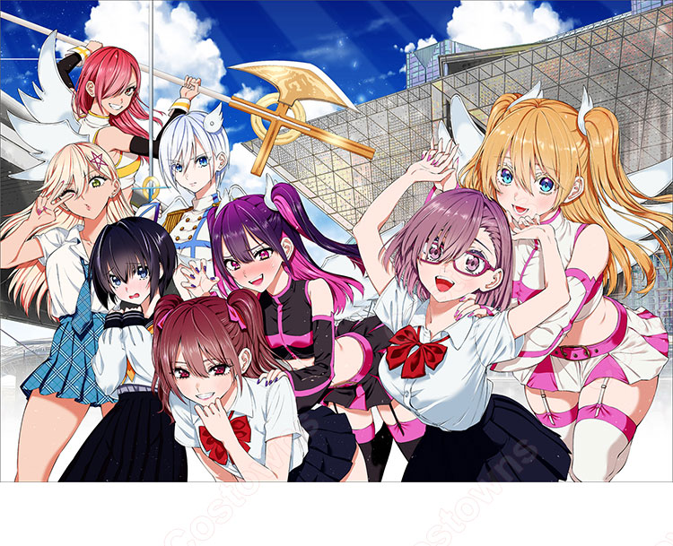 にごリリ 橘美花莉 ミリエラ コスプレ衣装 『2.5次元の誘惑』 cosplay