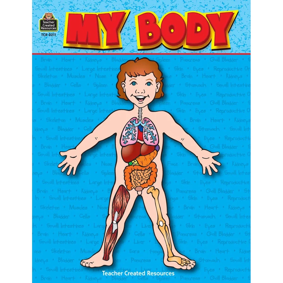 Teacher Created Resources My Body Coloring Book