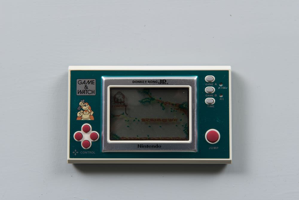 Game & Watch Donkey Kong Jr. portable game device (1982