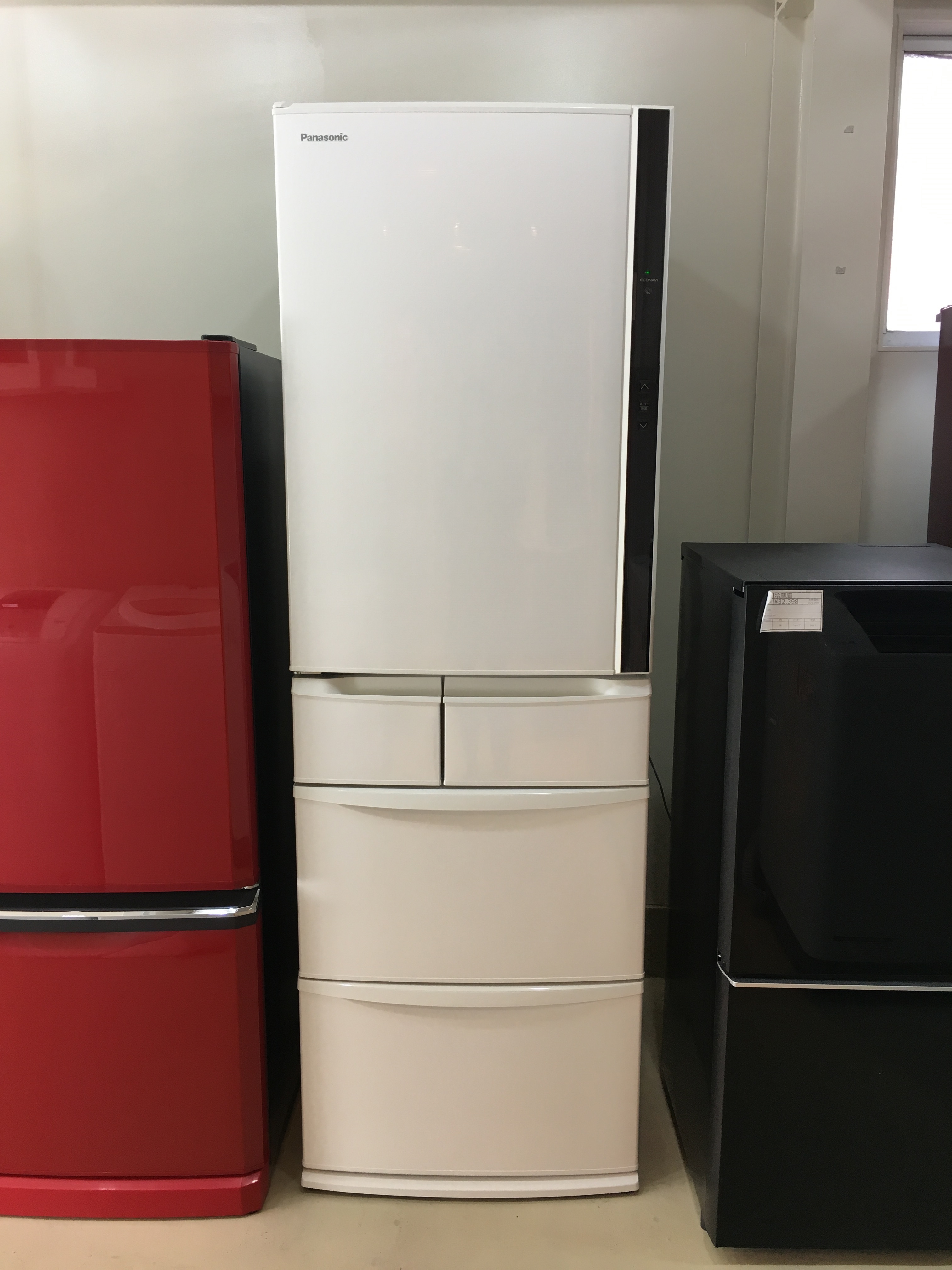 冷蔵庫／パナソニック／Panasonic／5D／426L／NR-E430VL-W形／2015年製