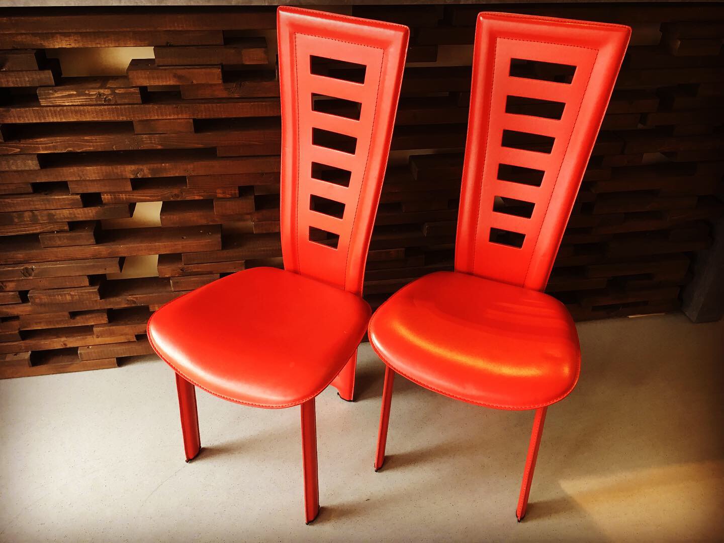 ハイバックチェア／IDC大塚／チェア／椅子／赤 | 宇都宮のリサイクル