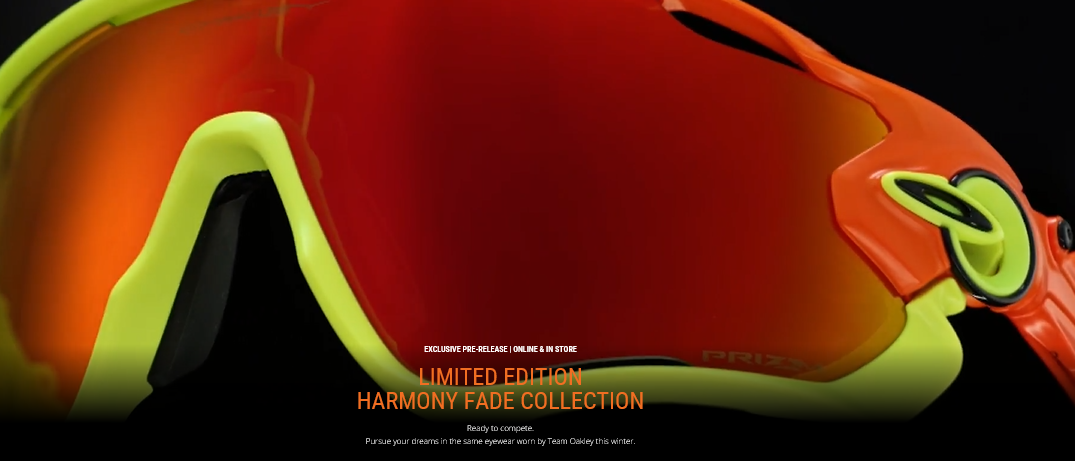 OAKLEY 平昌オリンピック限定モデル【HARMONY FADE COLLECTION