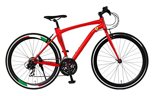 楽天市場】ジック フェラーリ 700×25C型 クロスバイク Ferrari C7021