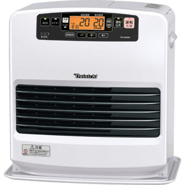 楽天市場】ダイニチ工業 DAINICHI 石油ファンヒーター FW-4323KE(W