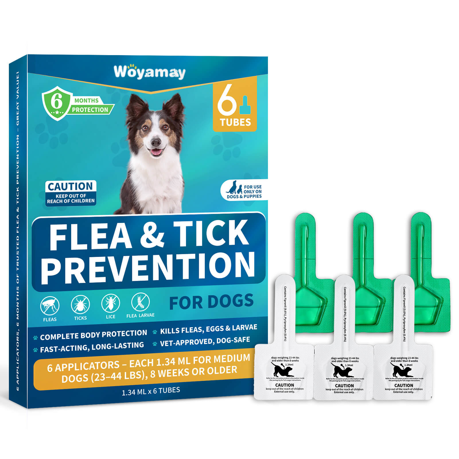 Topical Flea Treatment for Dogs (6-Month Supply)