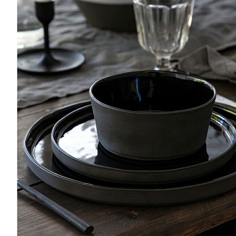 COSTA NOVAラゴア エコグレス ブラックサラダプレート | CASALAGO SHOP